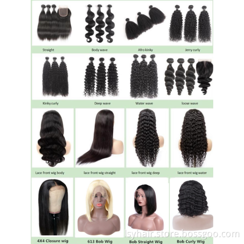 Cuticle Aligned Hair Vendors Wholesale Raw Virgin Indian Hair, Remy Hair ALL Colors Permed